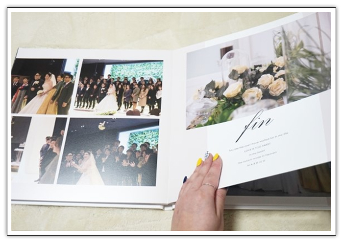 in album ảnh cưới